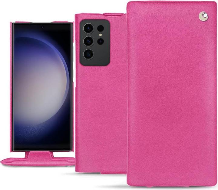 Actual product image Noreve Vertical leather shell (Samsung Galaxy S23 Ultra)