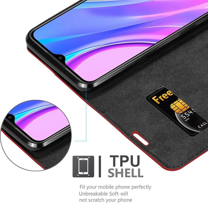Image du produit Cadorabo Book Couverture magnétique invisible (Xiaomi Redmi 9)