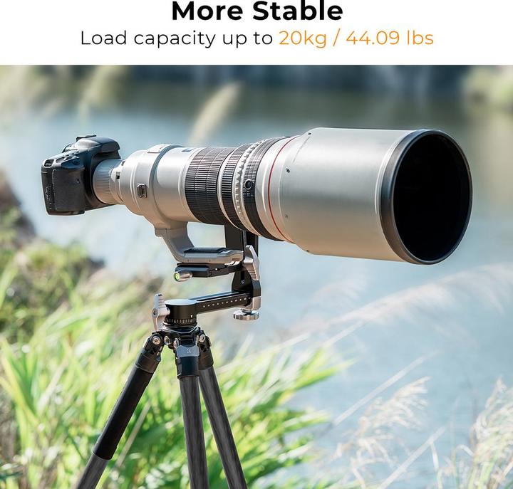 Actual product image K&F Concept Heavy duty gimbal head #KF-31.052 (novelty) (Panorama head)