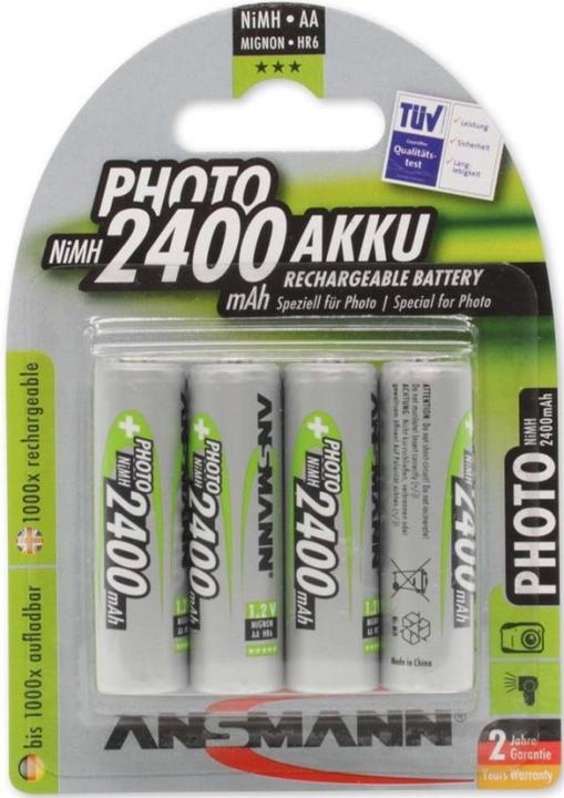 Actual product image Ansmann AA (4 pcs., AA, 2400 mAh)
