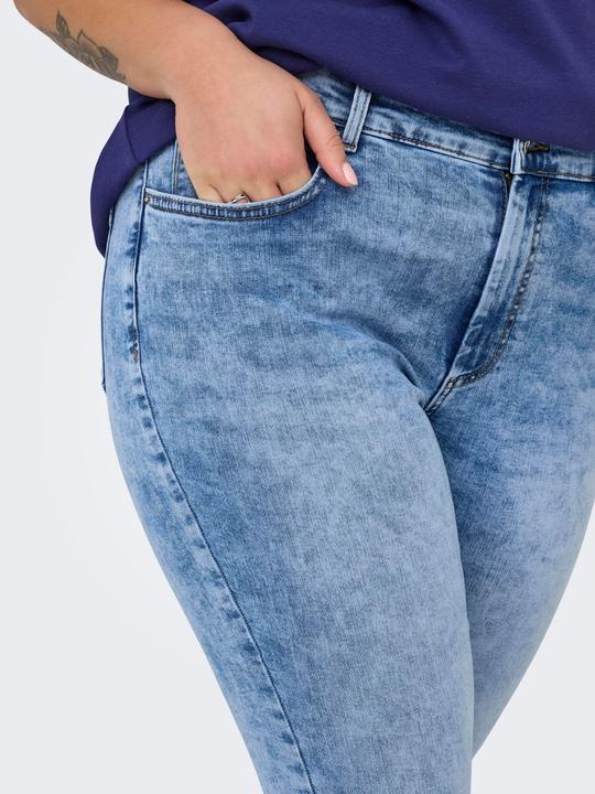 Produktbild Only Weiter Beinschnitt Offener Saum Jeans Skinny Jeans (W48/L34)