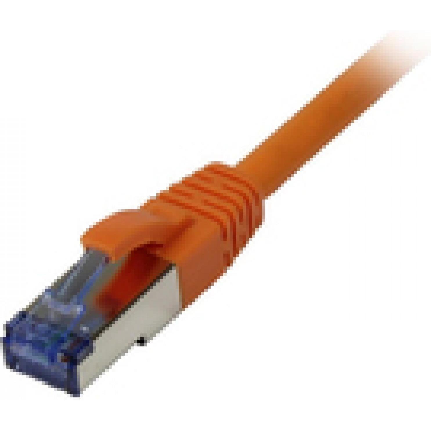 Synergy 21 Patchkabel RJ45 CAT6A 500Mhz 10m orange S-STP S/FTP Komponent getestet AWG26 (S/FTP, CAT6a, 10 m), Netzwerkka...