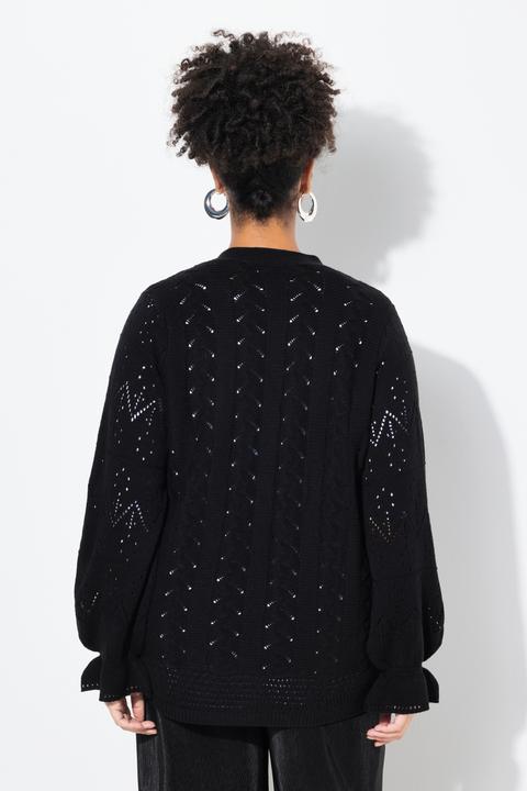 Immagine prodotto Miamoda Strickjacke, Langarm mit Volant (58)