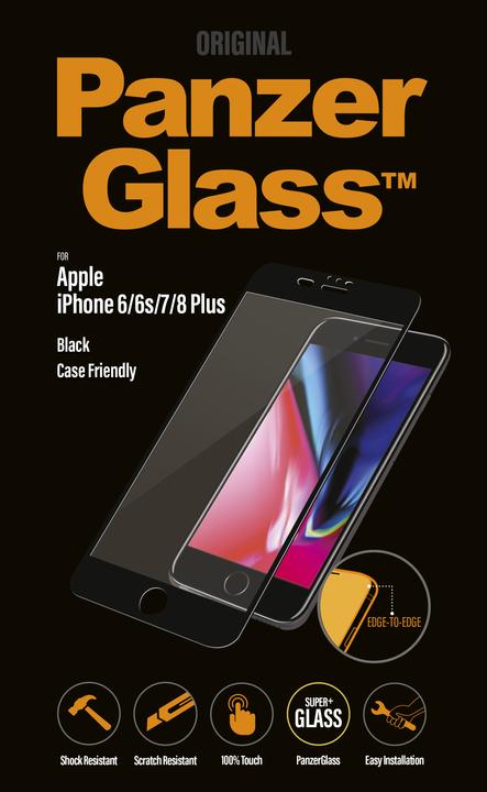 Actual product image PanzerGlass Screen protector (1 pcs., Apple iPhone 6 Plus, Apple iPhone 8 Plus)