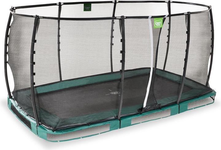 Produktbild Exit Allure Premium Bodentrampolin 244x427cm - grün (266 cm)