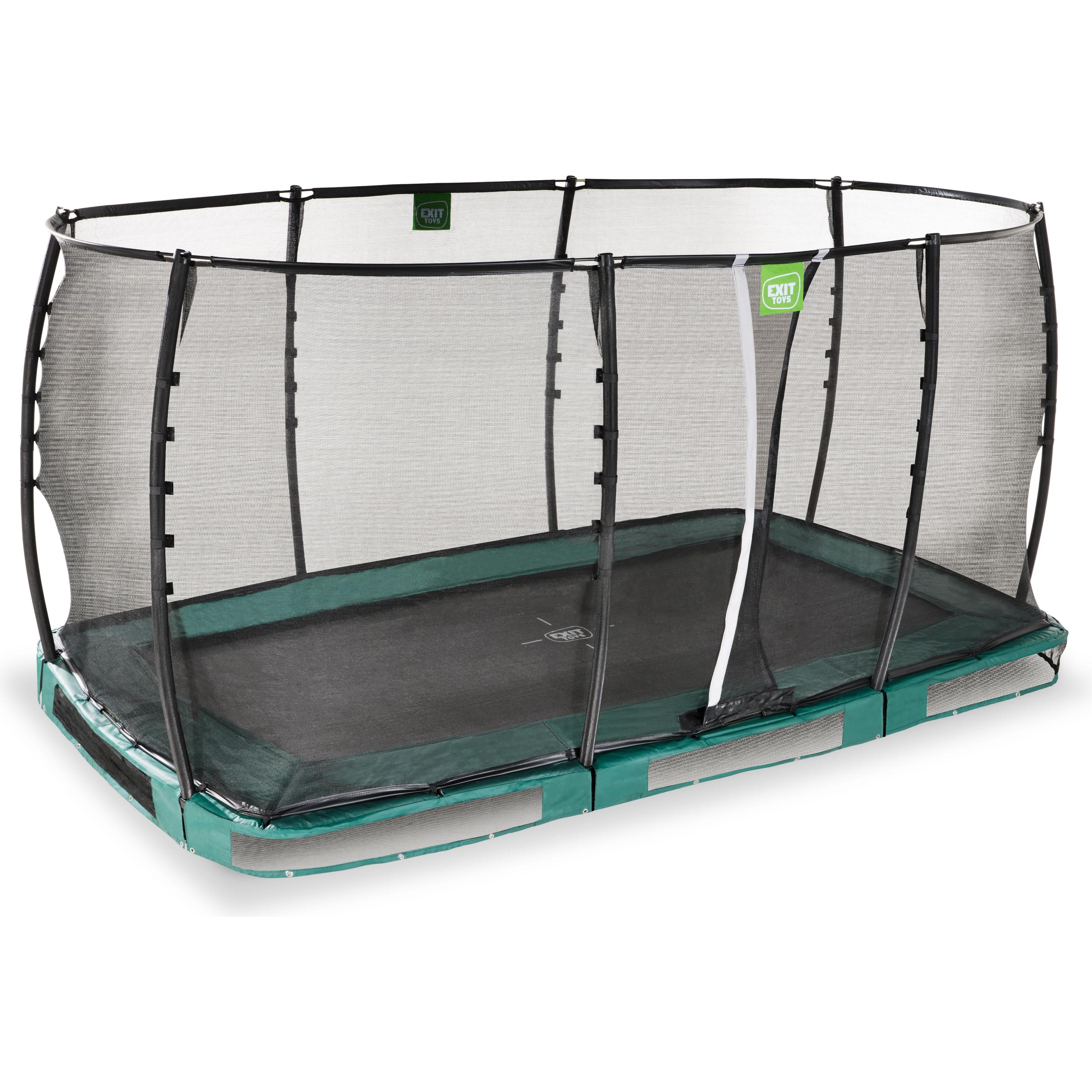 Thumbnail - Exit Allure Premium Bodentrampolin 244x427cm - grün (266 cm)