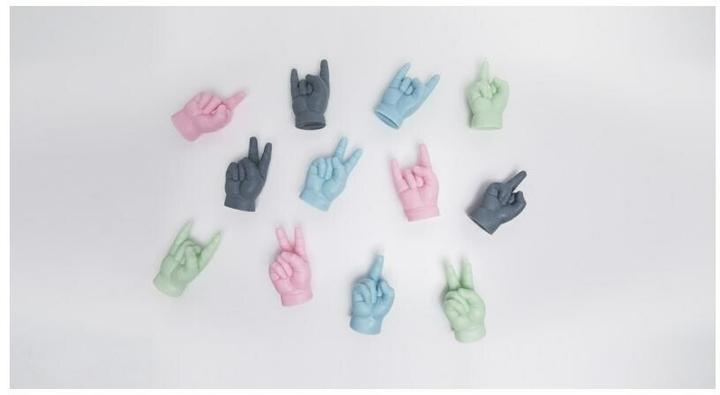 Immagine prodotto Candle Hand Bambino Pace Grau (1 pz.)