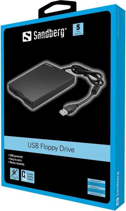 Image du produit Sandberg Mini lecteur de disquettes USB (lecteur de disquettes)