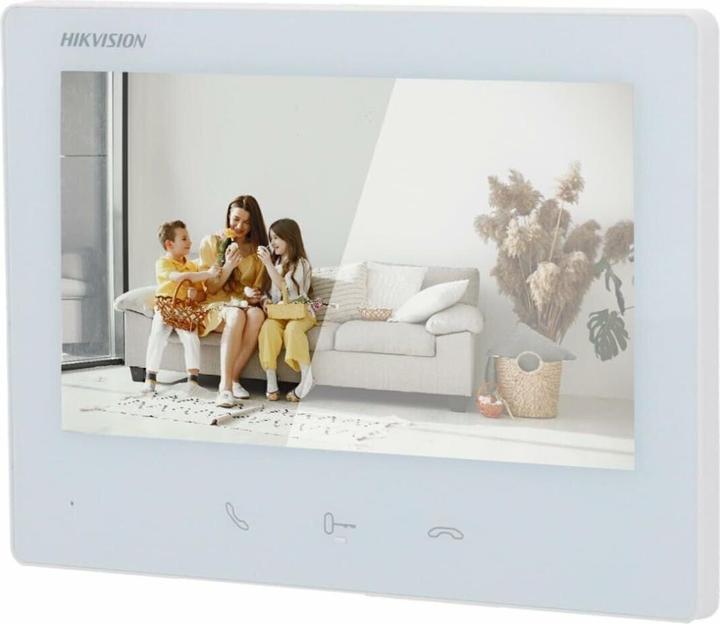 Productafbeelding Hikvision DS-KH7300EY-WTE2/Wit binnenstation 7" 2-draads (Draadloze)