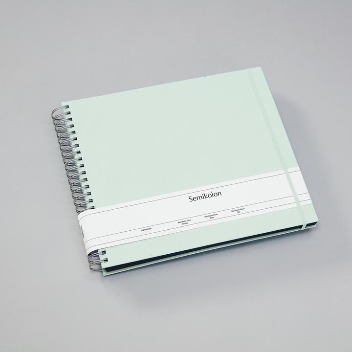 Productafbeelding Semikolon Fotoalbum Maxi Mucho 34,5 x 30 cm mos, zwarte pagina's (10 x 15 cm, 9 x 13 cm)