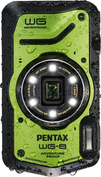 Produktbild Pentax WG-8 grün (28 - 140 mm, 20 Mpx)