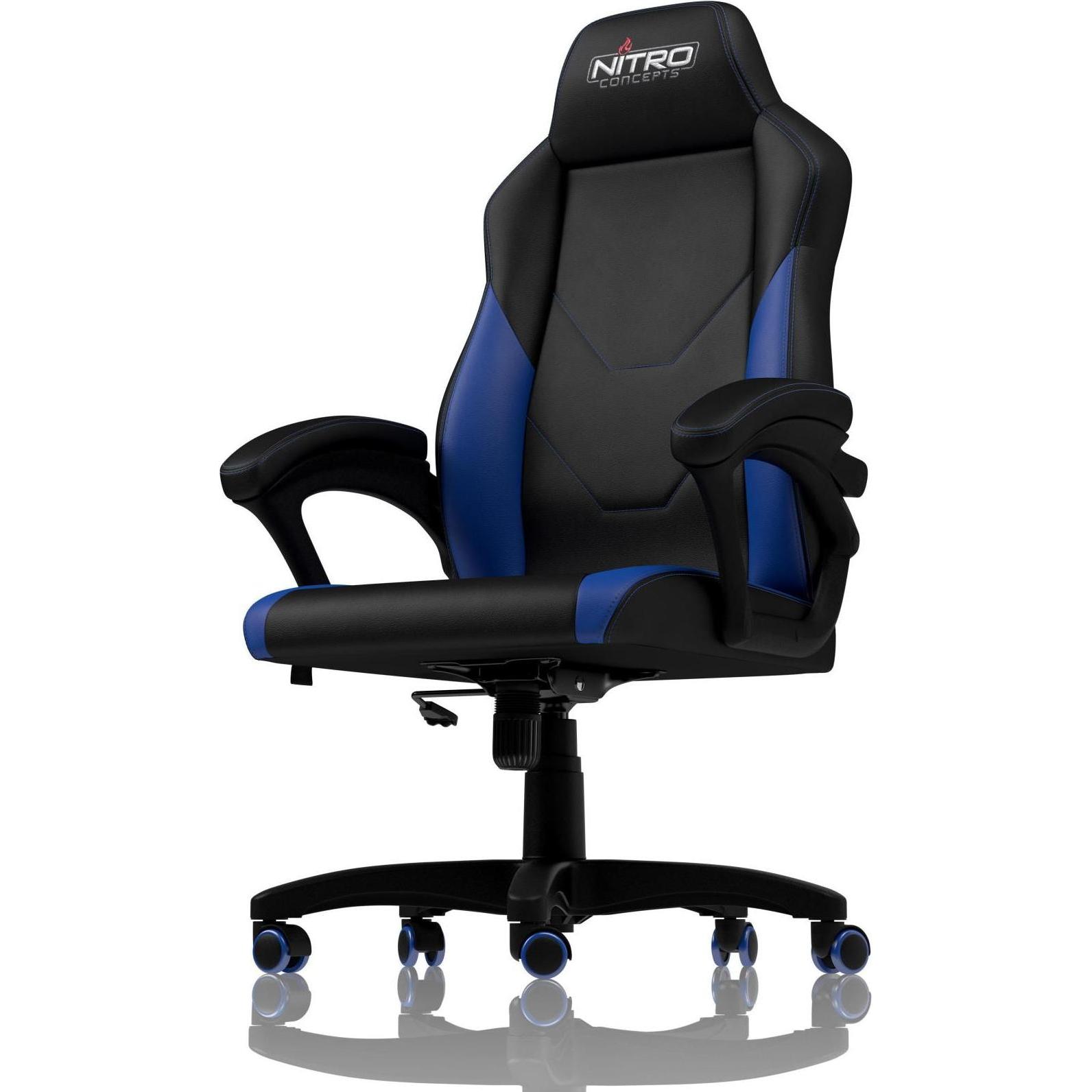 Nitro Concepts C100, Gaming Stuhl, Schwarz