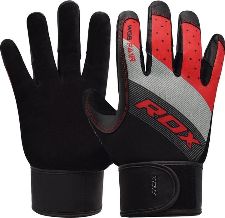 Actual product image Rdx Gym Gloves Sumblimation F41 Red-S (S)