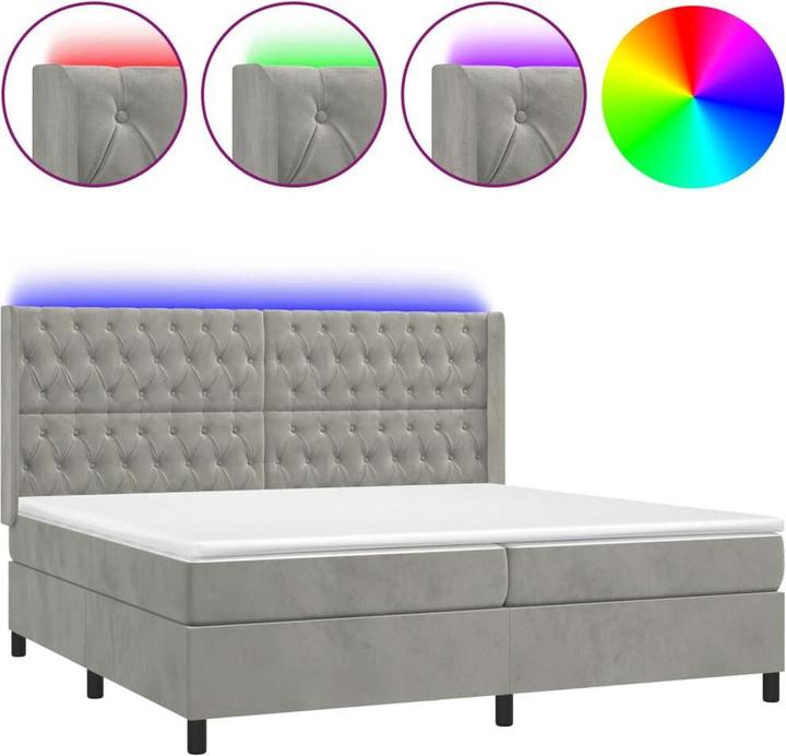 Actual product image vidaXL Boxspringbett (200 x 200 cm)