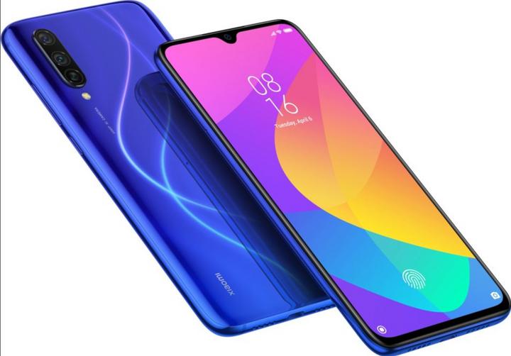 Actual product image Xiaomi Mi 9 Lite (64 GB, Aurora Blue, 6.39", Dual SIM, 4G)