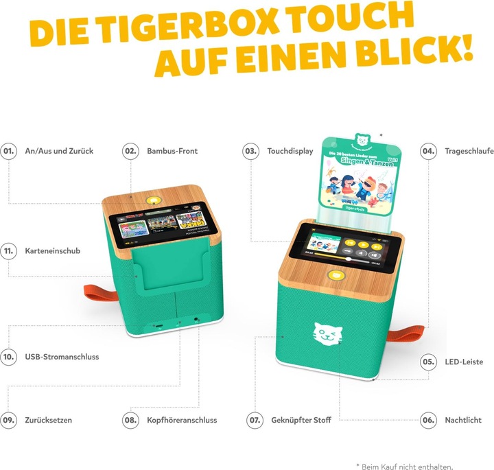 Actual product image Tigermedia Tigerbox Touch Plus - Swiss-Edition (German, Swiss German)