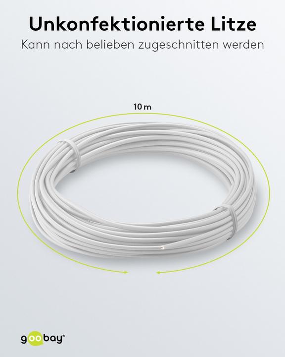 Productafbeelding Aquatuning Koperdraad geïsoleerd 1x0,14mm² (10 m)