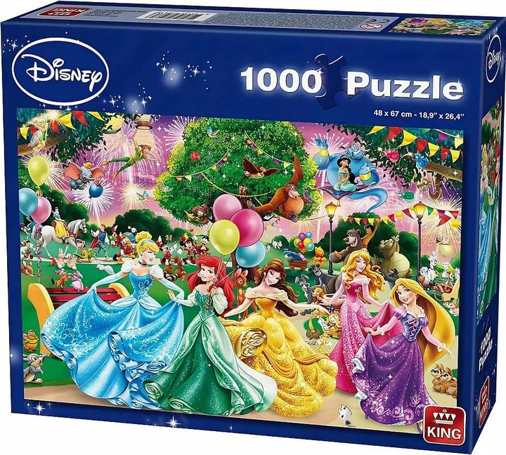 King 5261 Disney Feuerwerk Puzzle (1000 Teile) (1000 Teile)