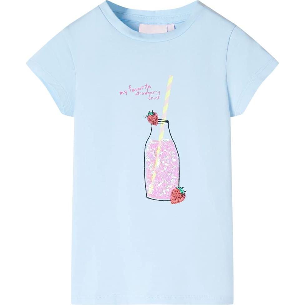 VidaXL, Jungen, Shirt, Janessa, Blau, (128)