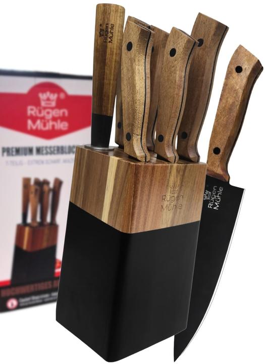 Premium Design 7-teiliges Messerblock-Set