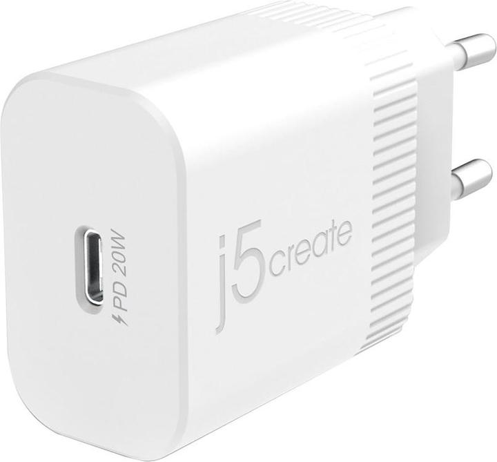 Produktbild j5Create 20W PD USB-C WALL CHARGER - EU (20 W)