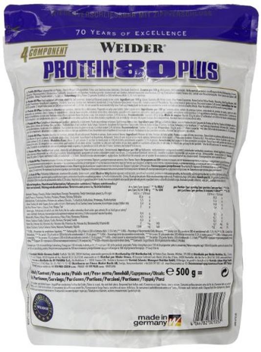 Produktbild Weider Protein 80 Plus (500 g, 1x, Lemon, Quark)