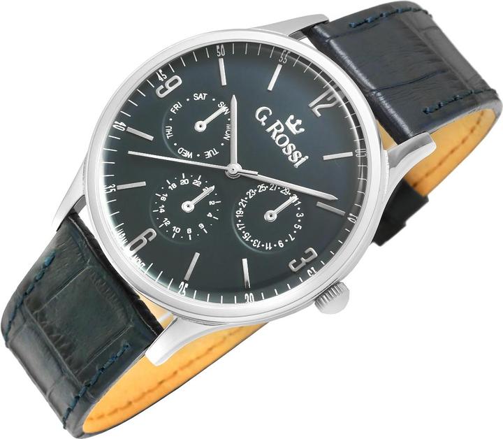 Produktbild Gino Rossi watch 10737A-6F1 (zg258e) blue (42 mm)