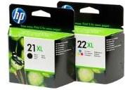 Actual product image Peach Economy printheads compatible with No. 21XL, C9351AE, No. 22XL, C9352AE (M, C, Y, FC)