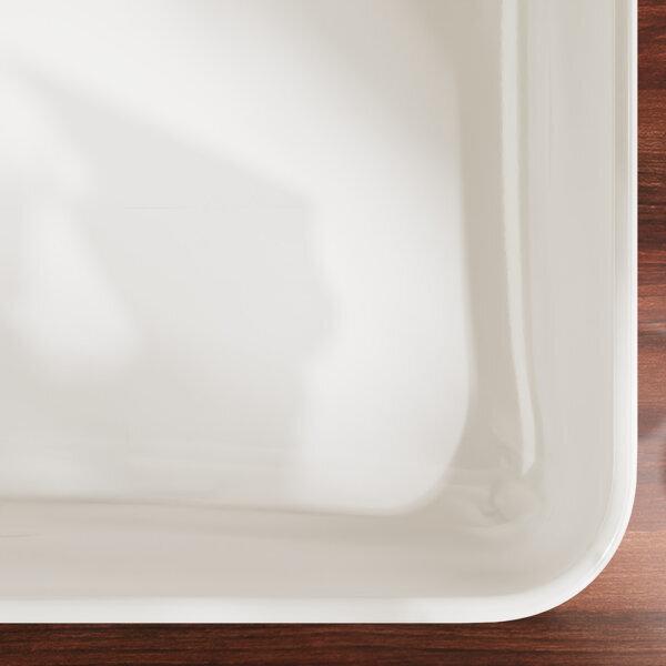 Produktbild Magni hansgrohe Aufsatzwaschtisch Xuniva Q 550x400mm, ohne Hahnloch/Überlauf, weiss (400 mm, 550 mm)