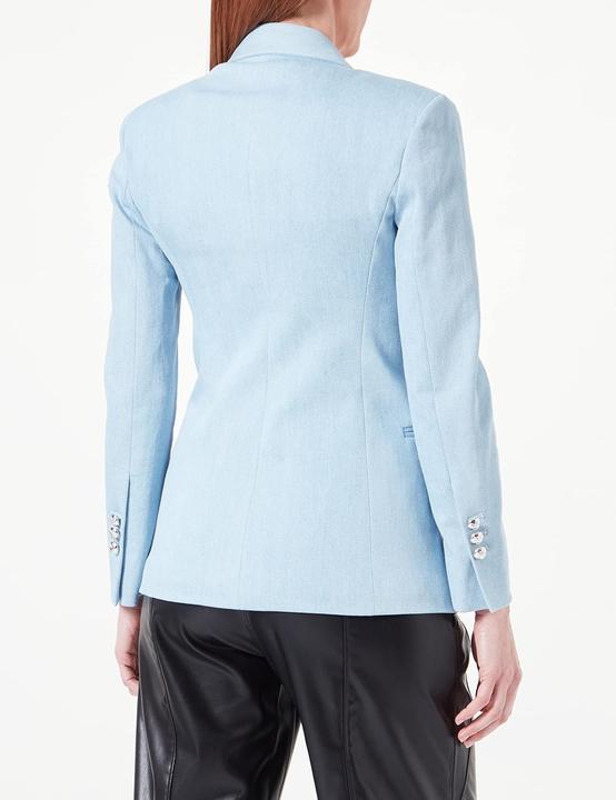 Actual product image Pinko Windsurf Denim Comfort Elegant Work Jacket (50)