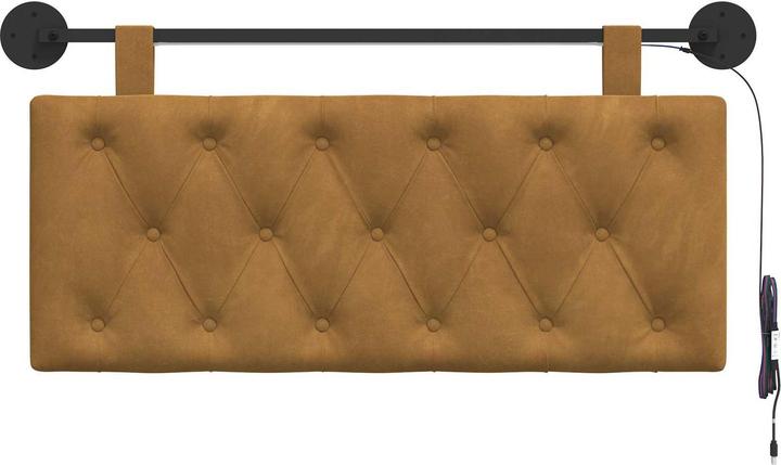 Actual product image vidaXL Modernes Kopfteil (110 x 7 x 55 cm)