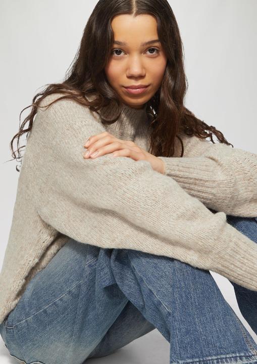 Image du produit s.Oliver Strickpullover Weicher Pullover mit dezenter Struktur (M)