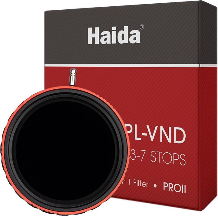 Haida Polfilter und variabler ND Filter in einem 67mm
