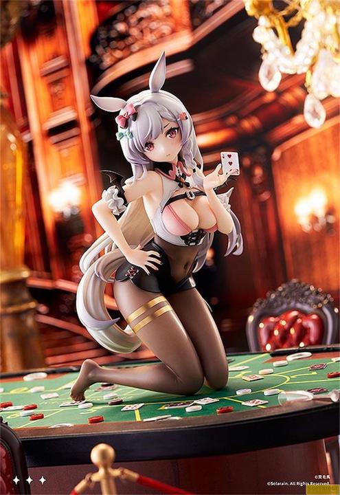 Actual product image Solarain Original Character statuette PVC 1/7 Ashige-chan: Lucky Dealer Ver. 19 cm