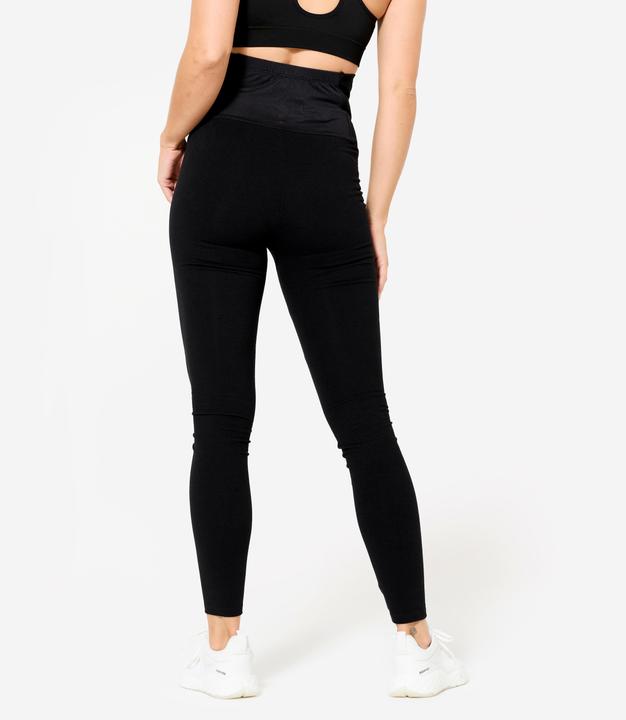 Image du produit Domyos Legging yoga de maternité femme, noir (W28/L31)