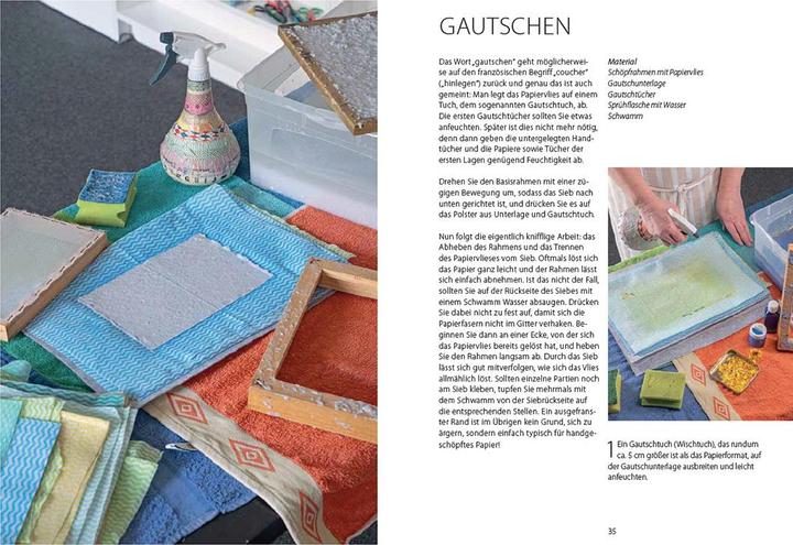 Immagine prodotto Papiere schöpfen und gestalten (Tedesco, Eva Hauck, Dorina Tessmann, 2024)