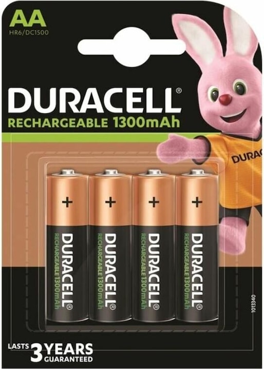 Productafbeelding Duracell Herladen Plus (4 Pcs., AA, 1300 mAh)