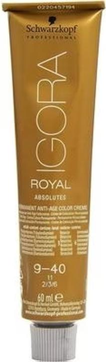 Actual product image Schwarzkopf Professional Igora Royal - 9-40 Extra Light Blonde Beige Natural (Blond, Beige)
