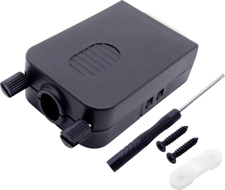 Image du produit Tru Components Connecteur modulaire D-Sub intégré à 15 pôles avec vis de verrouillage et boîtier