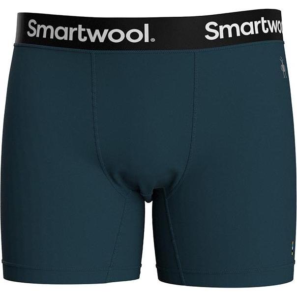 Smartwool, Herren, Funktionsunterhose, Ms Boxer Brief (XXL), Blau, XXL