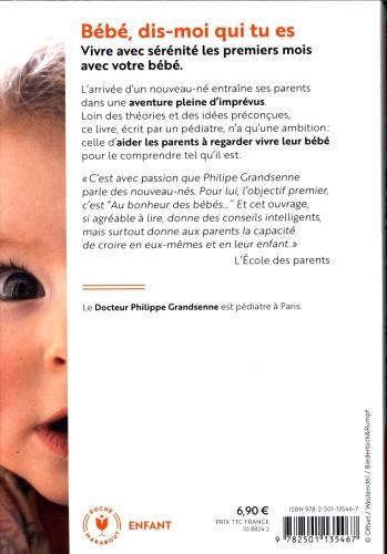 Produktbild Bébé dis-moi qui tu es (Französisch, Grandsenne Philippe, 2019)