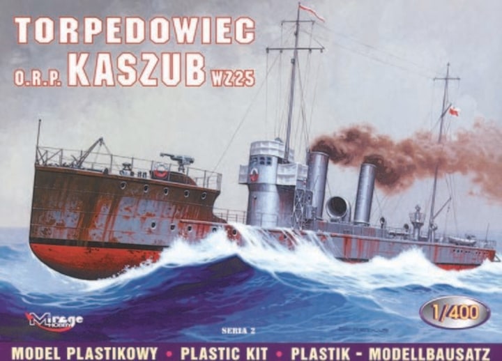Image du produit Mirage Hobby Bateau-torpilleur ORP Kaszub