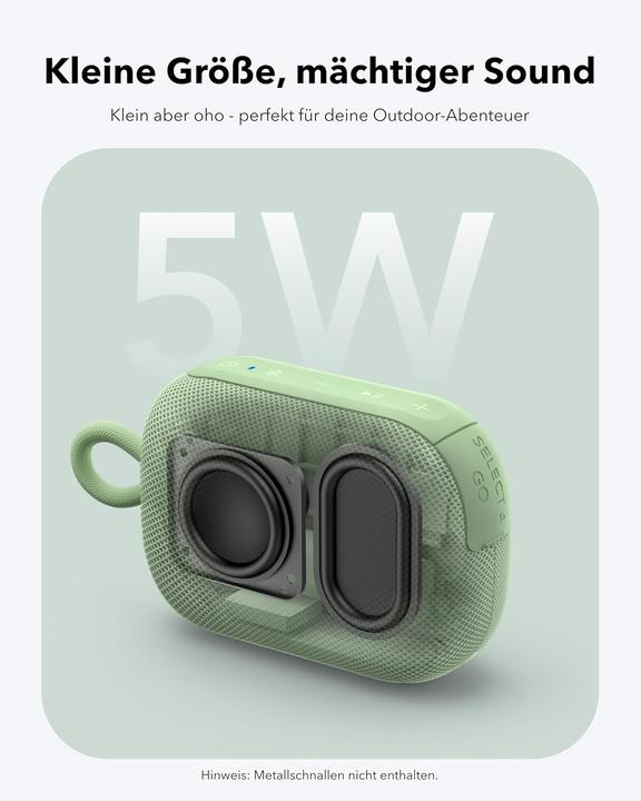 Produktbild soundcore Mini-Lautsprecher Select 4 Go (20 h)