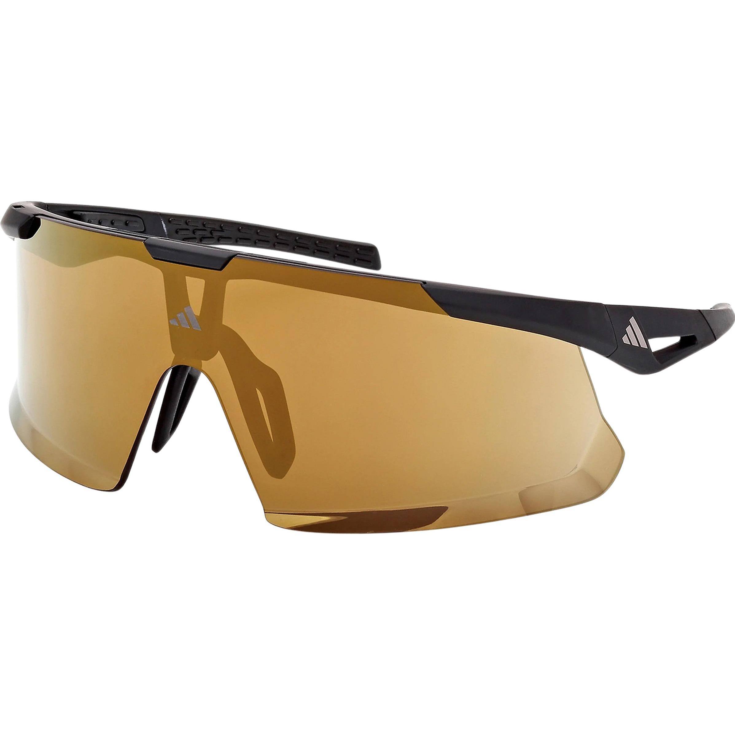 adidas, Herren, Sportbrille, SP0106 Mirror Cat: 3, Schwarz