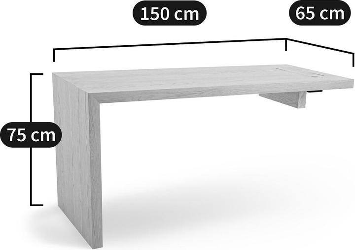 Actual product image AM.PM Mikube (150 x 65 x 75 cm)