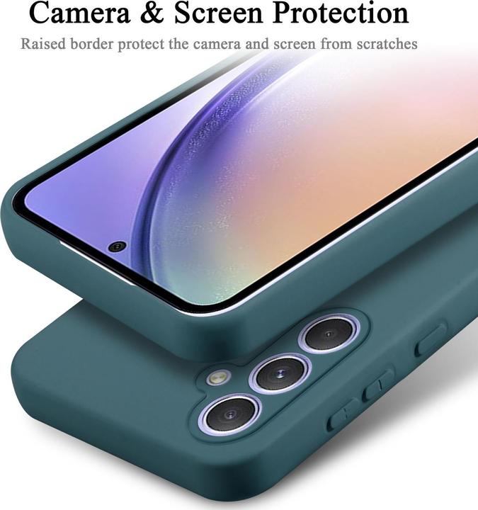 Actual product image Cadorabo Case for Samsung Galaxy A54 5G TPU in liquid protection silicone design (Samsung Galaxy A54 5G)