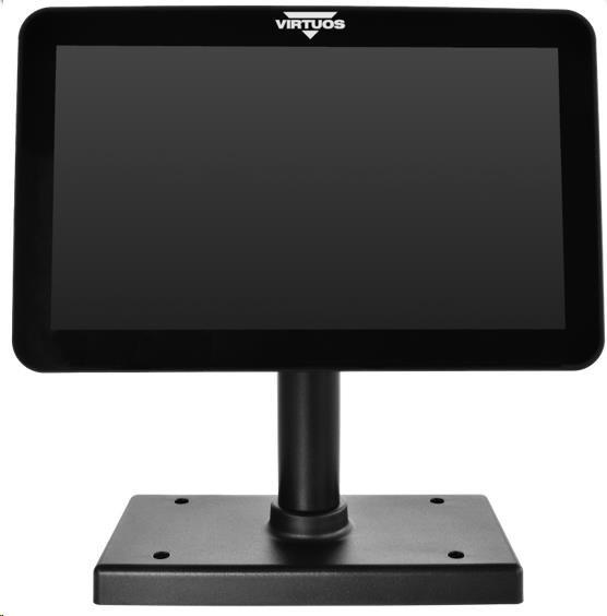 Actual product image Virtuoso 10.1" LCD barevnÃ½ zákaznickÃ½ monitor Virtuos SD1010R, USB, ÄernÃ½