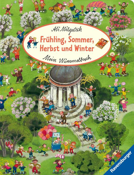 Produktbild Ravensburger Mein Wimmelbuch: Frühling, Sommer, Herbst und Winter - Pappbilderbuch ab 2 Jahren, Bilderbuch zu (Deutsch)