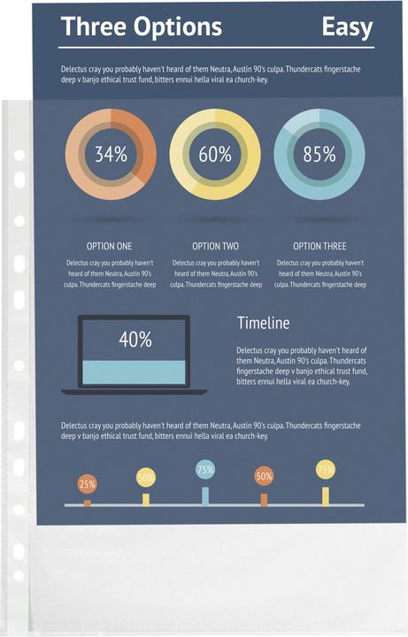 Immagine prodotto Exacompta Coperture e borse (A4, 50 x)