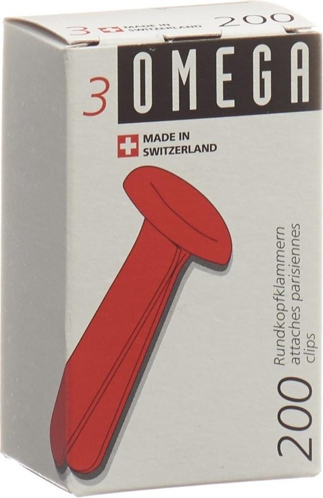 Image du produit Omega Pinces à tête ronde (200 x)